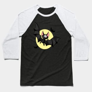 Funny face bat Baseball T-Shirt